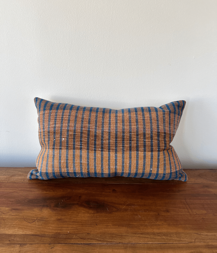 Handwoven Grain-Sack Pillow from Portugal