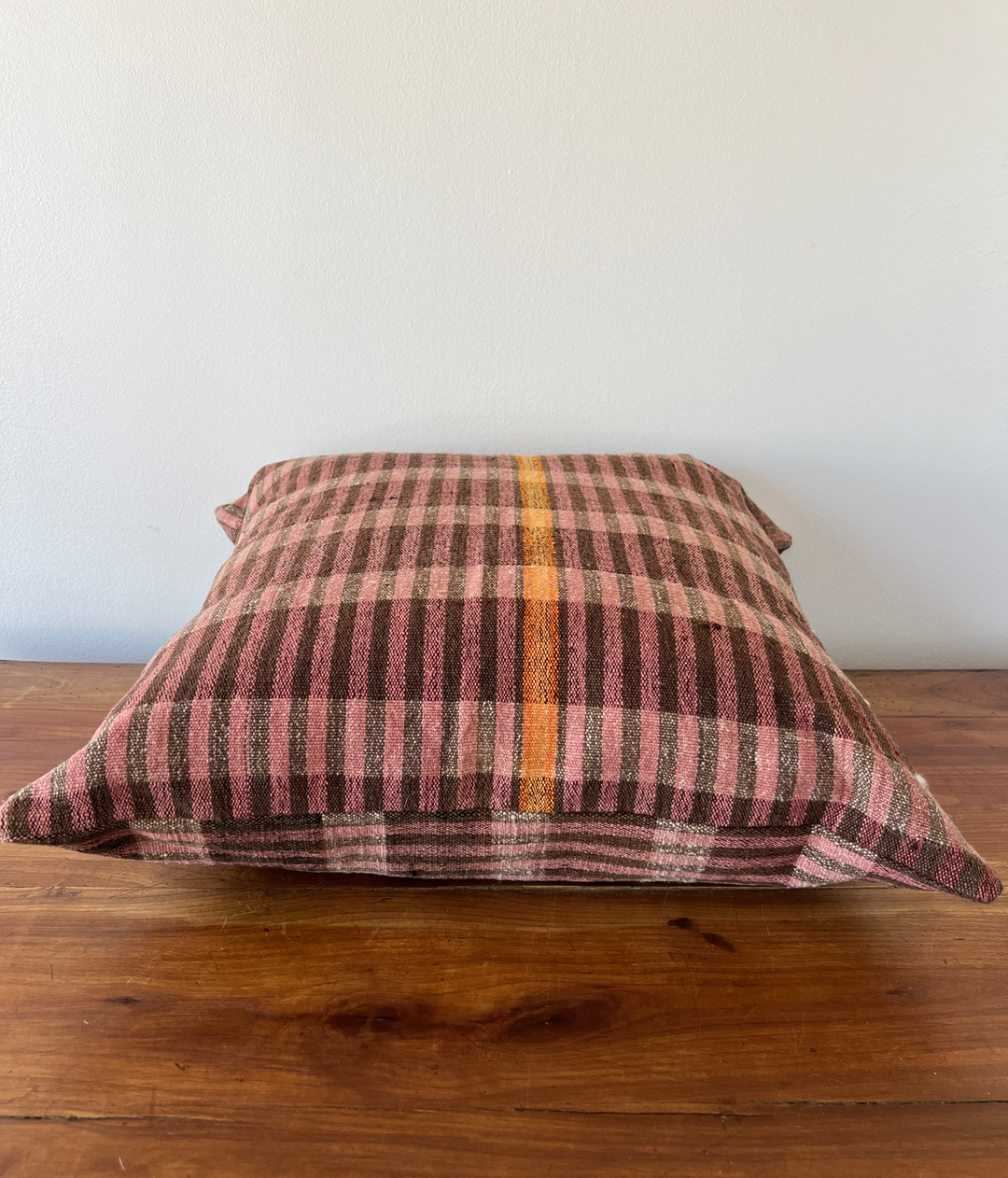 Handwoven Grain-Sack Pillow from Portugal