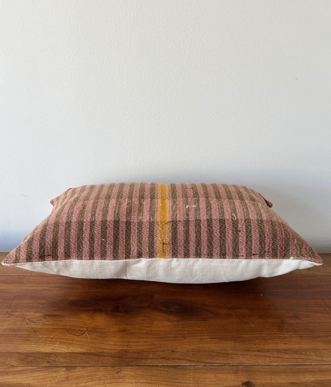 Handwoven Grain-Sack Pillow from Portugal