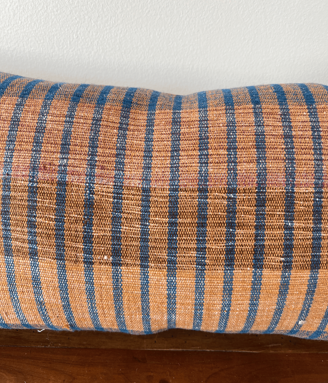 Handwoven Grain-Sack Pillow from Portugal