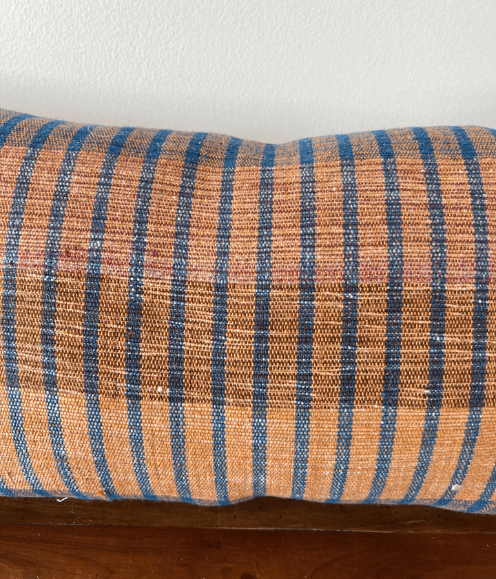 Handwoven Grain-Sack Pillow from Portugal