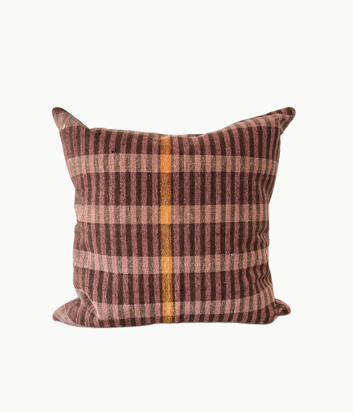 Handwoven Grain-Sack Pillow from Portugal