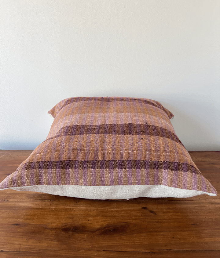 Handwoven Grain-Sack Pillow from Portugal