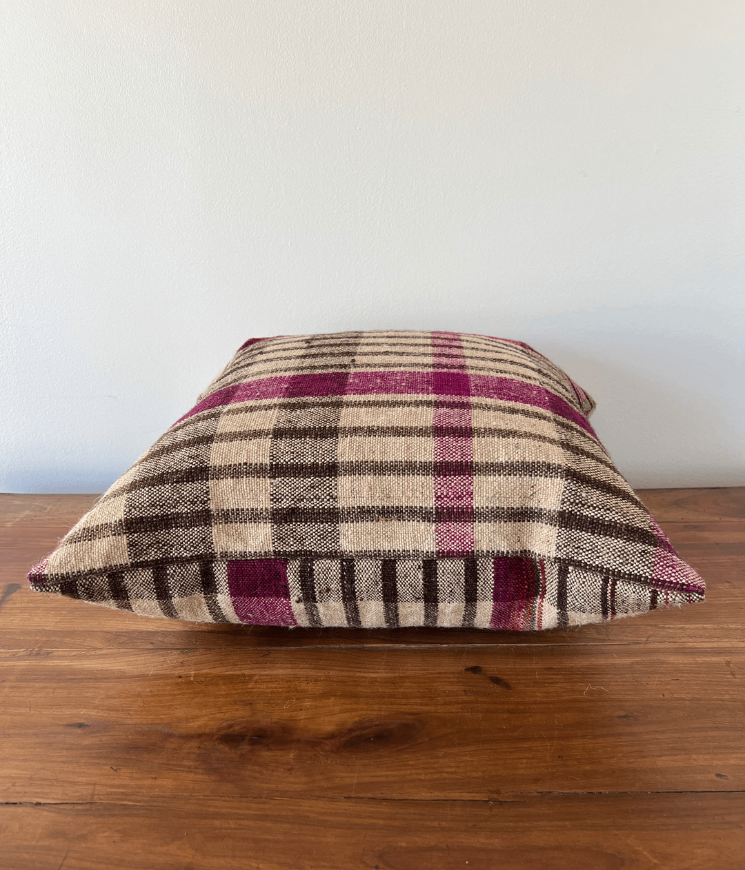 Handwoven Grain-Sack Pillow from Portugal