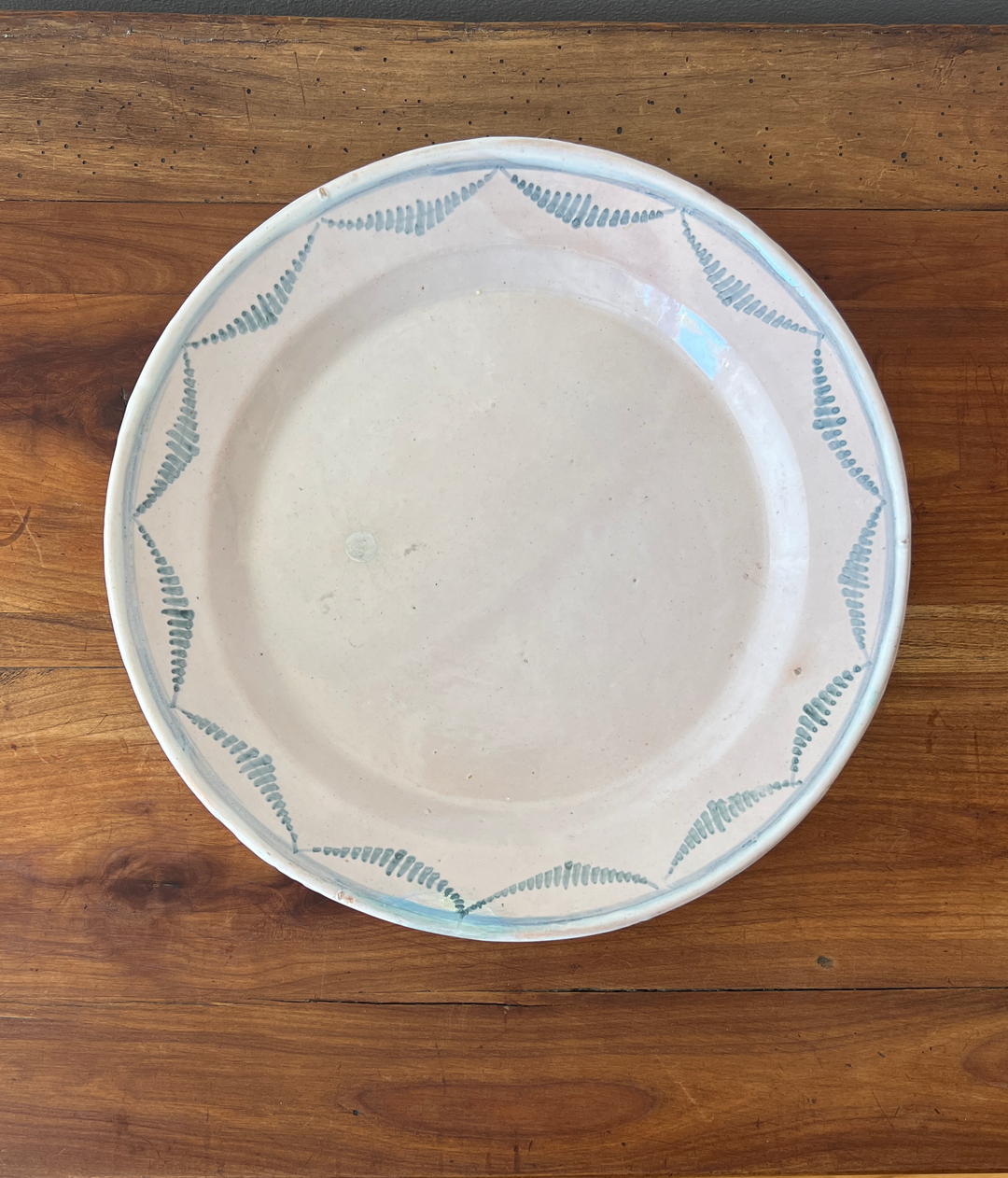 Antique Handmade Platter from Italy