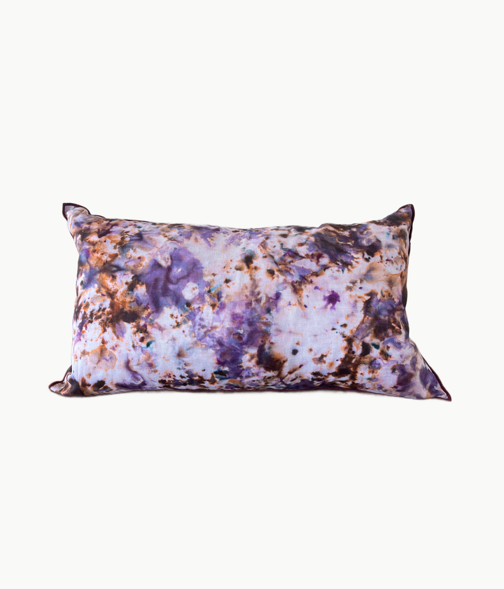 Plum Design Lumbar Pillow - Plum - andfoundfurnishings