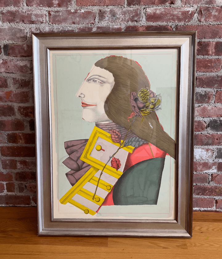 Richard Lindner Lithograph 'Der Rosenkavalier' Signed and Numbered - andfoundfurnishings