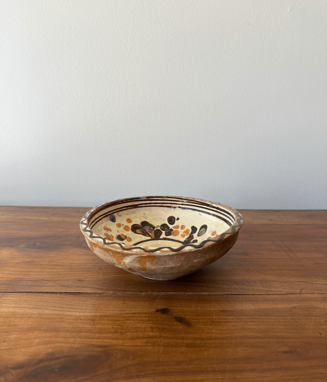 Vintage Eastern European Handmade Bowl