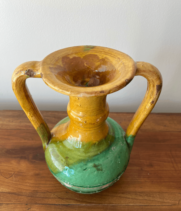 Vintage Italian Amphora Vessel - andfoundfurnishings