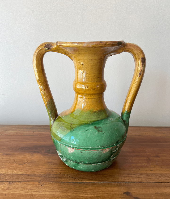 Vintage Italian Amphora Vessel - andfoundfurnishings