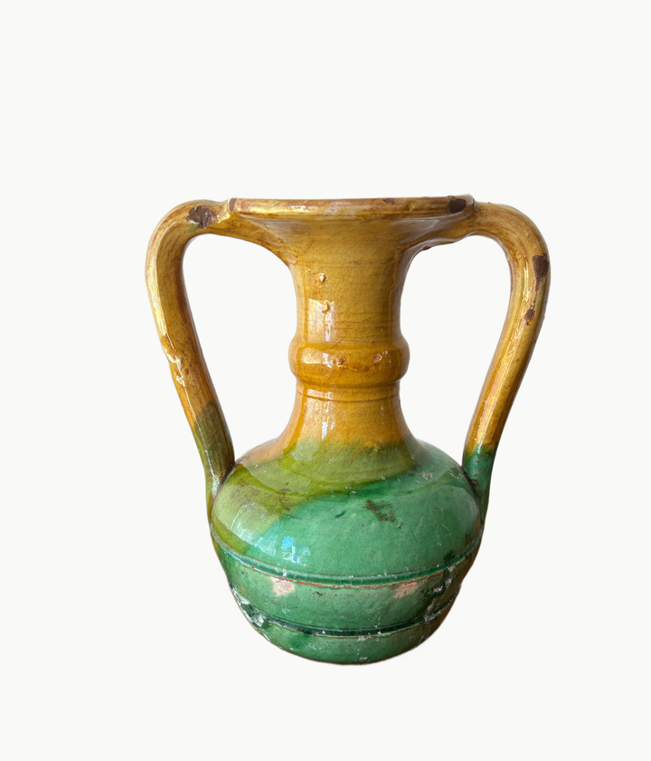 Vintage Italian Amphora Vessel - andfoundfurnishings