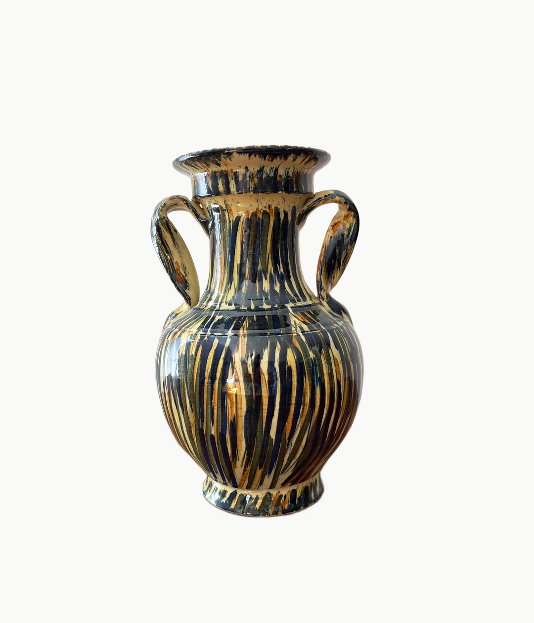 Vintage handmade ceramic vase from Spain A79 2