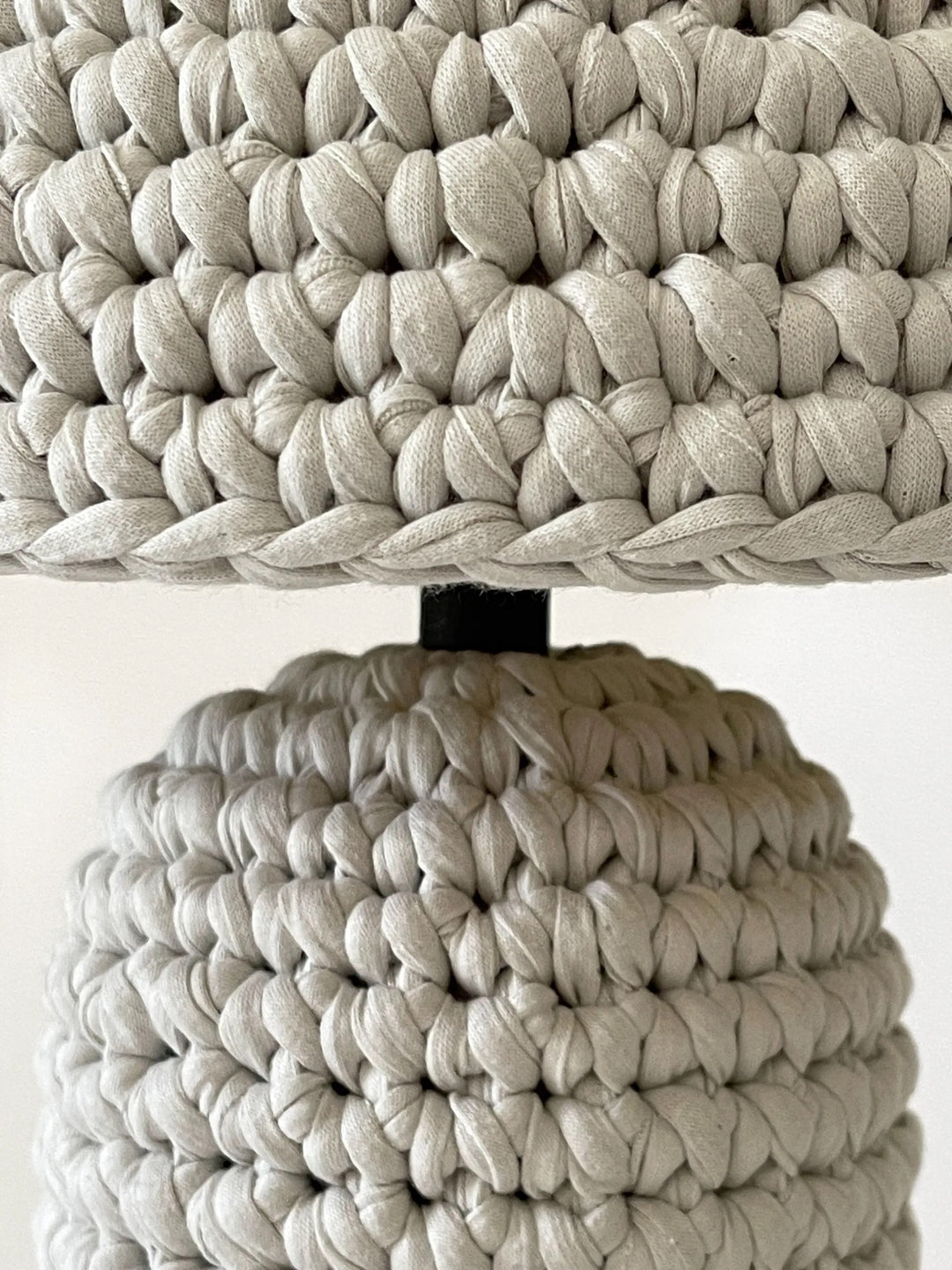 Handmade "Knitty" Table Lamp