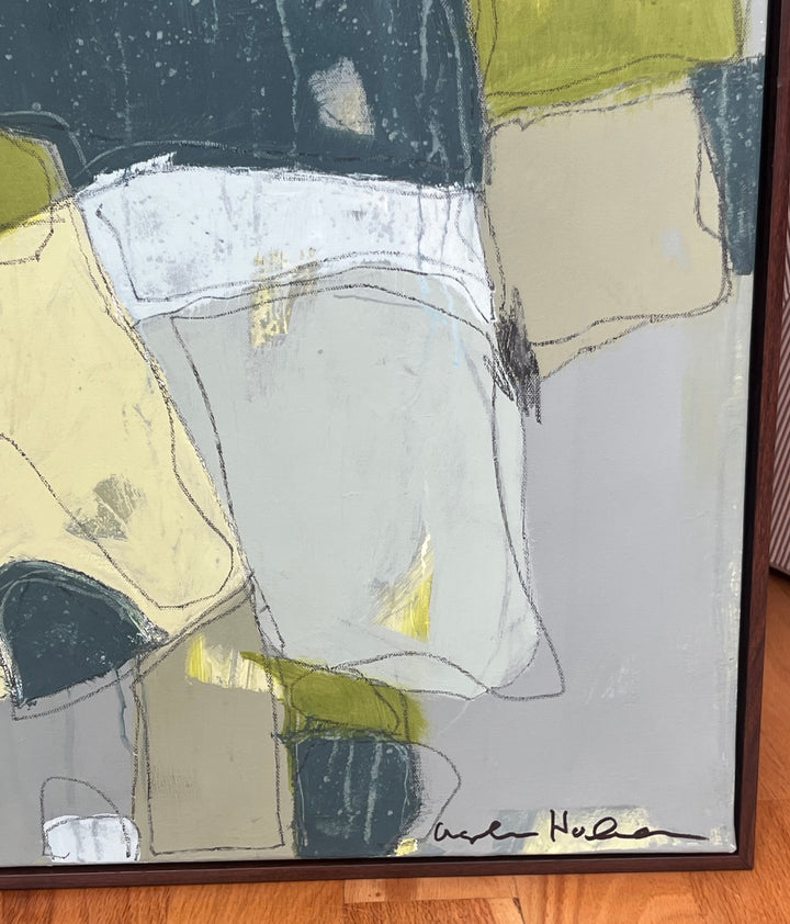 Original  Framed Acrylic Painting on Canvas