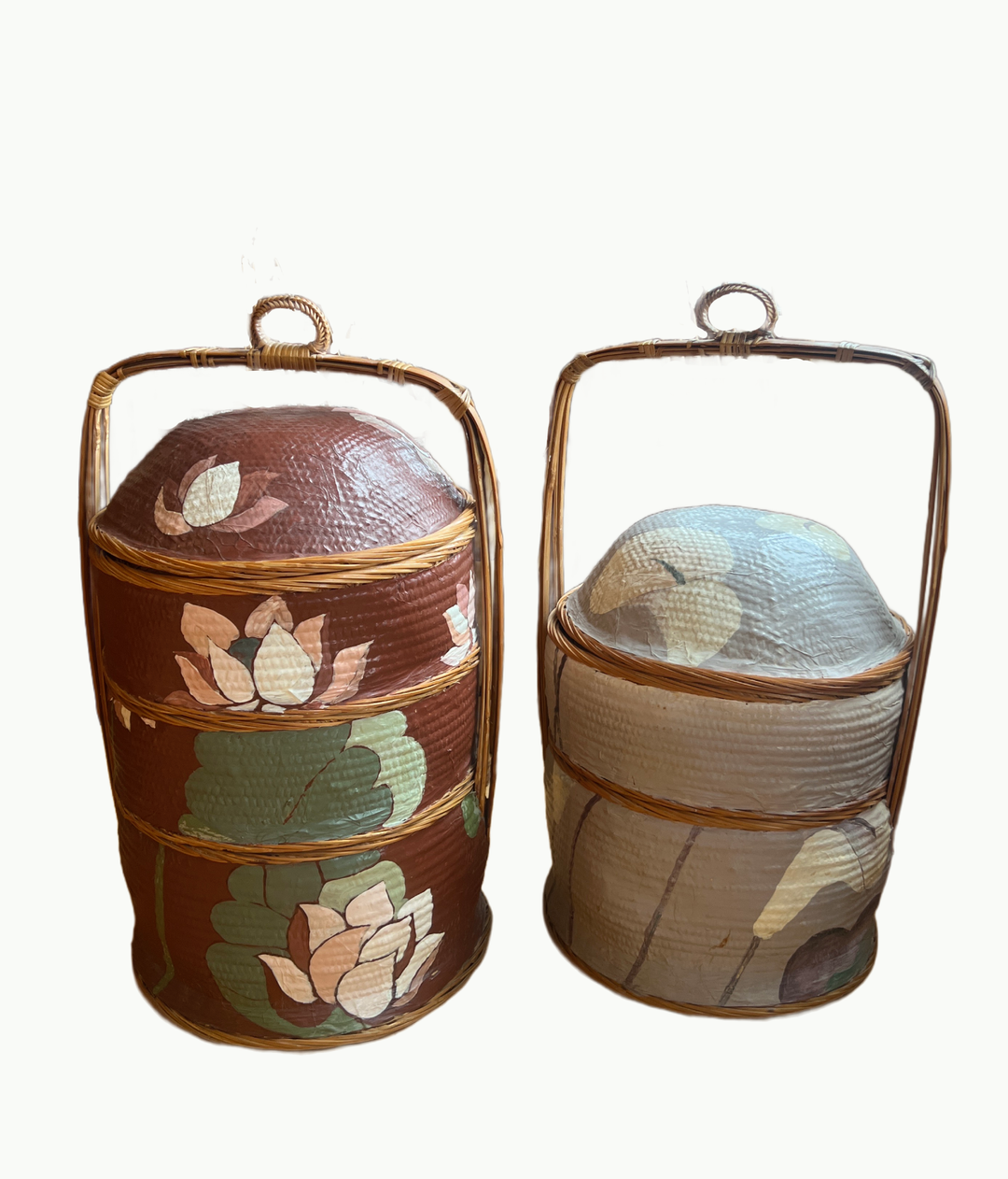 andfound vintage asian ceremonial wedding baskets 2