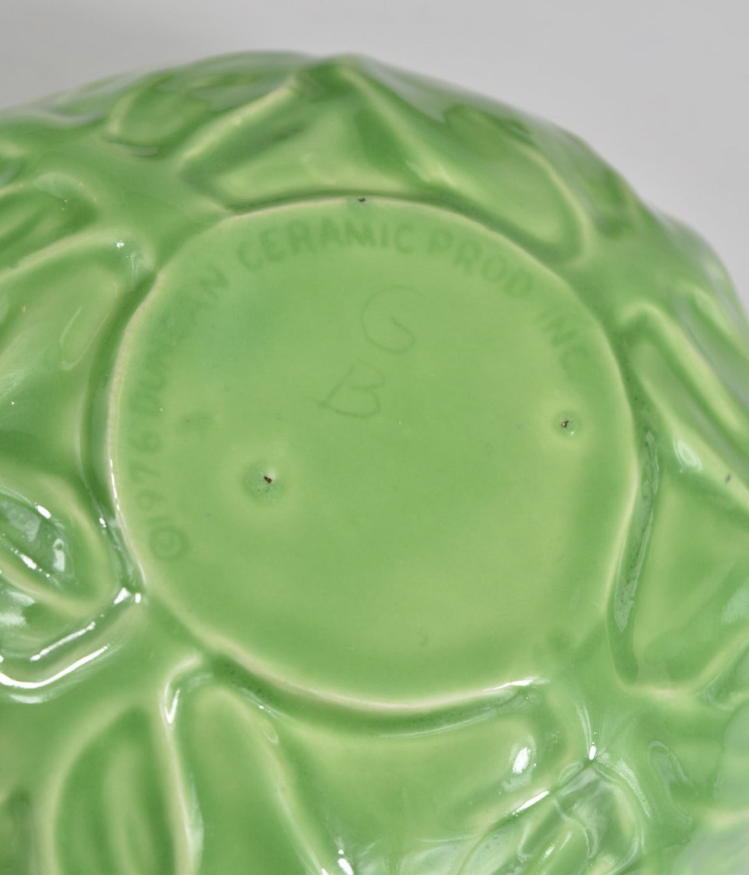 Set of Five Vintage Cabbage-Form Bowls