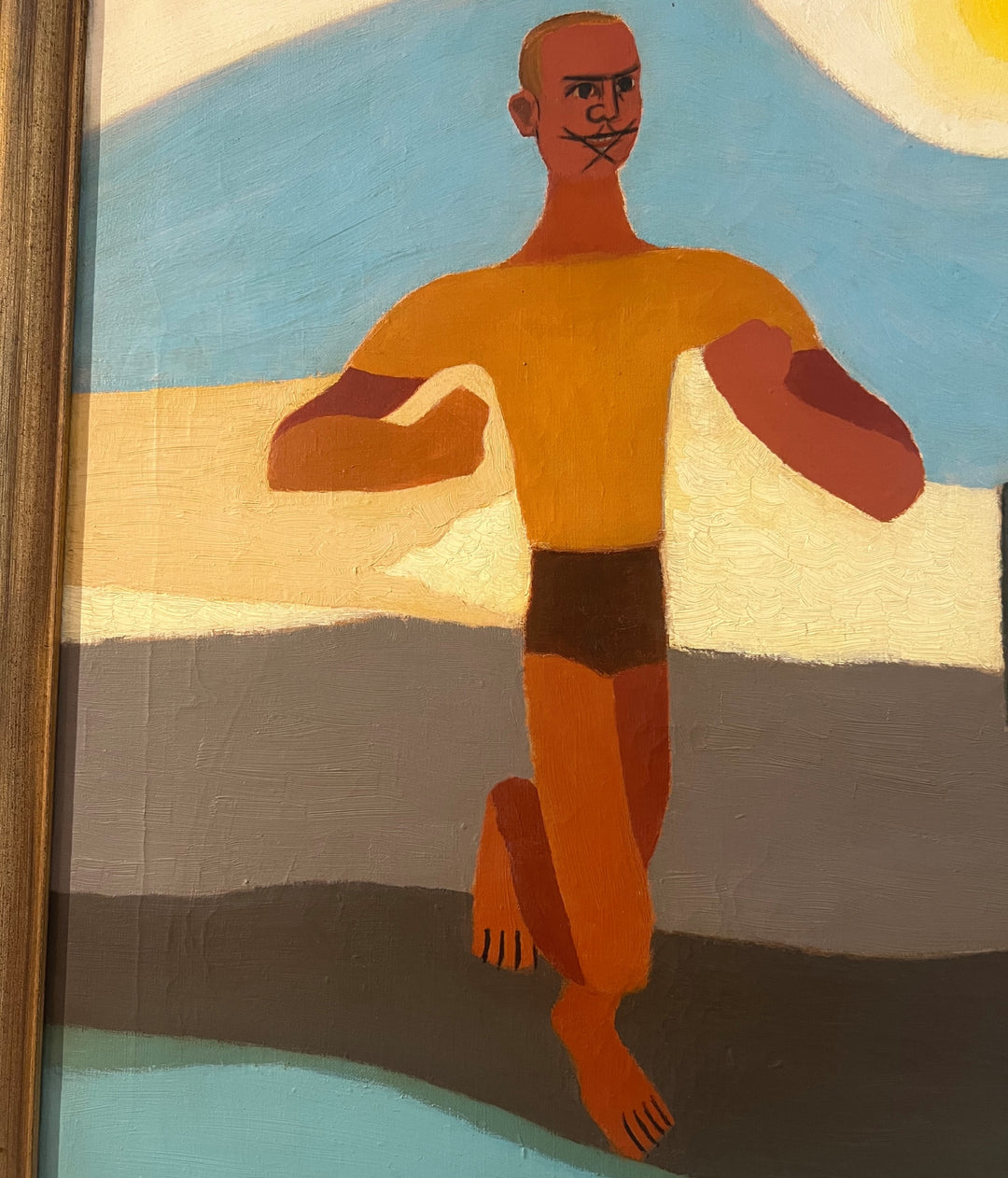Expressionist painting by Hulda D. Robbins