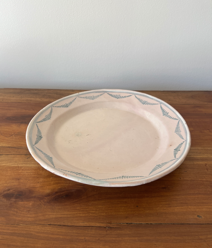 Antique Handmade Platter from Italy